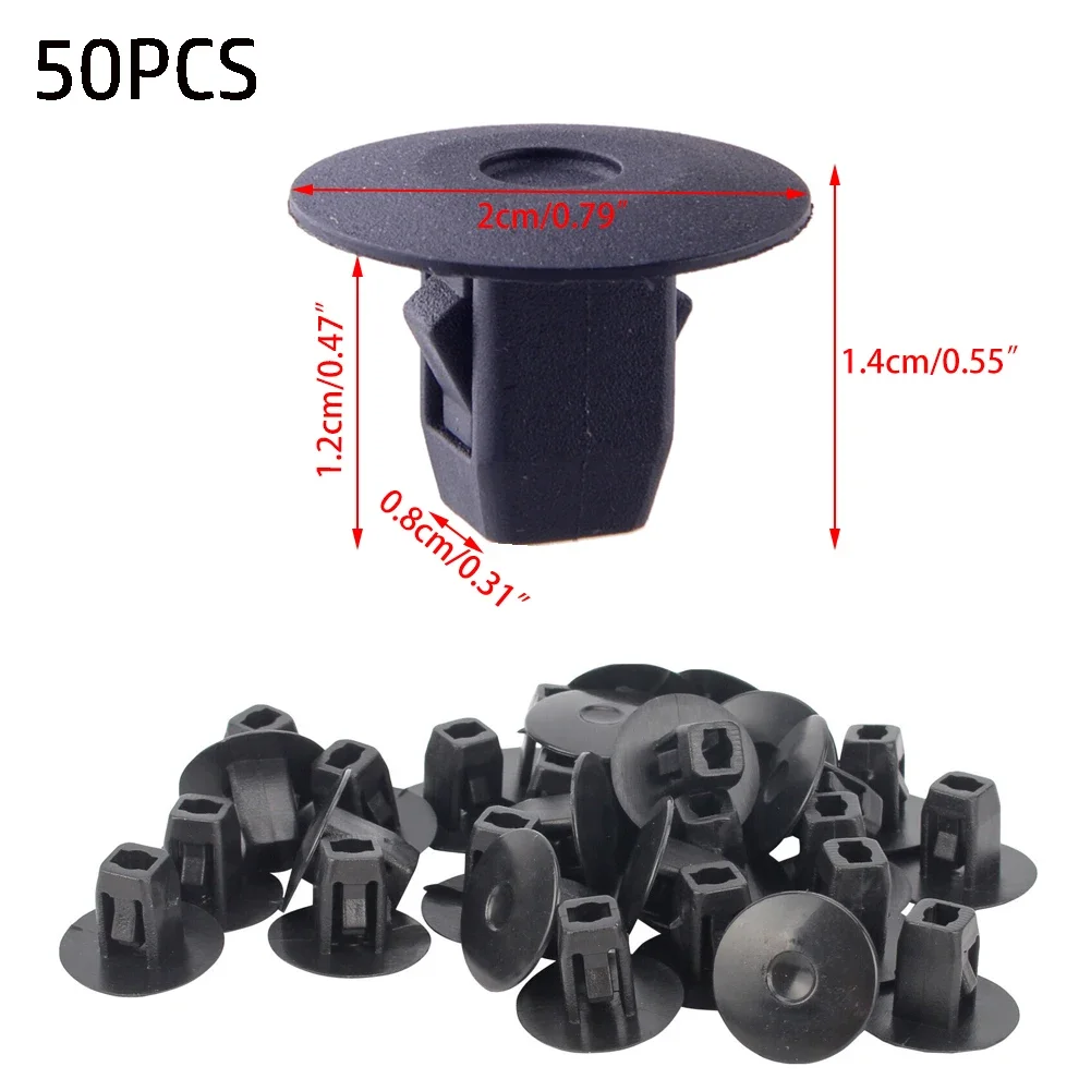 

50x боковые молдинговые зажимы втулка крепление для Honda For Civic для Odyssey 90682-SEA-003 Замена