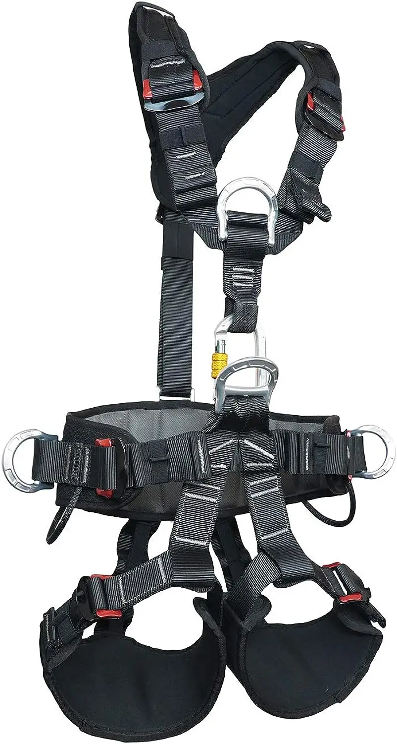 

Body Harness Can Be Inverted Thicken Widen Protect Waist Safety Harness Tree Work Rock Mountaineering Rescuing Work at Height