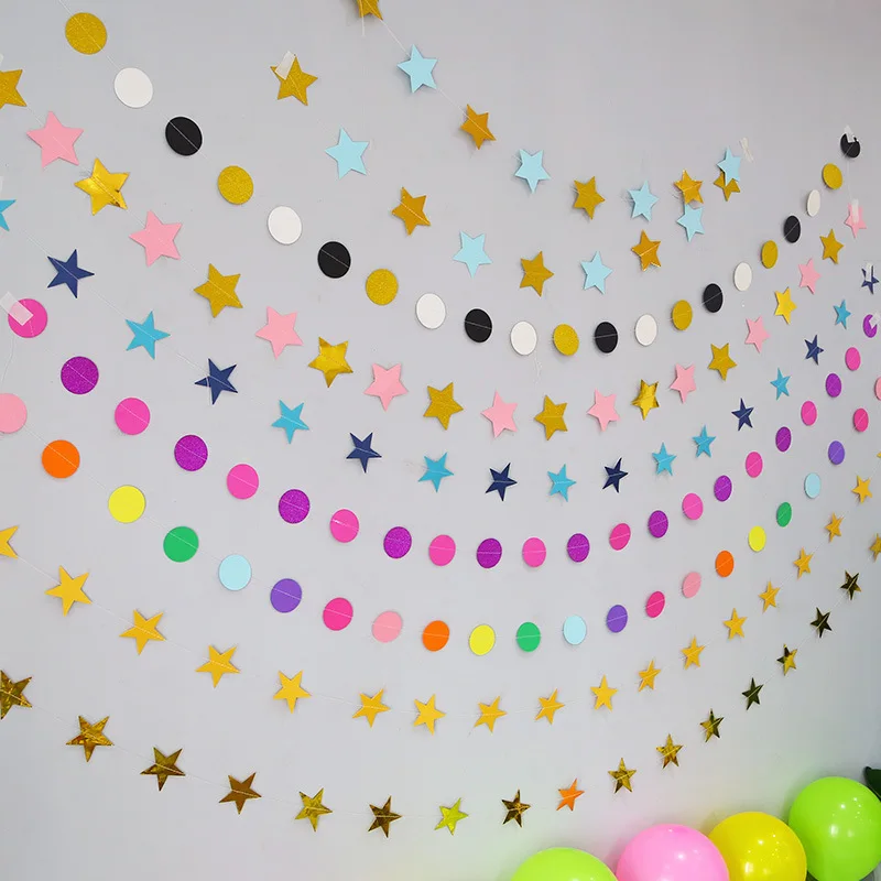 

Баннер с пайетками и пентаграммой, 4 м