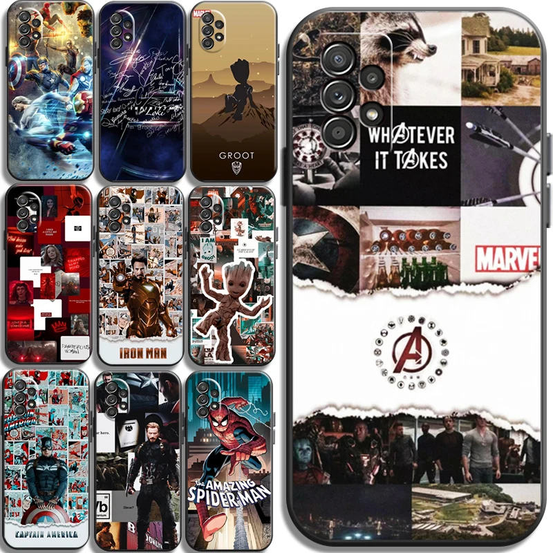 

Marvel Iron Man Spiderman Phone Cases For Xiaomi Redmi Redmi 7 7A Note 8 Pro 8T 8 2021 8 7 7 Pro 8 8A 8 Pro Cases Carcasa Funda