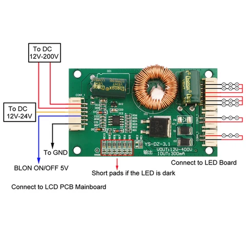 LED драйвер подсветки телевизора occkic 14-65 дюймов