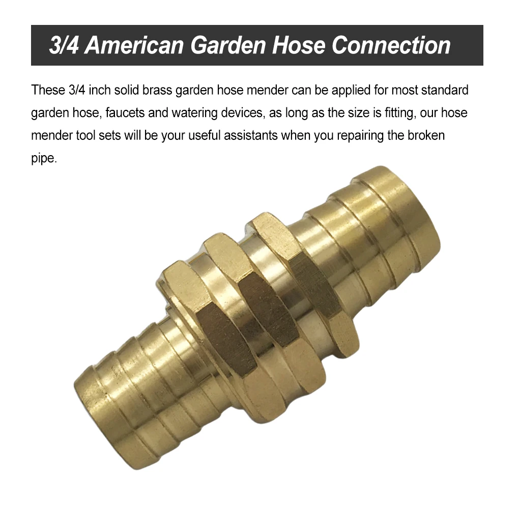 

1 Set 3 4 Hose Repair Kit Female and Male Connector Repairing Accessories Mender Outdoor Supplies Watering Equipment