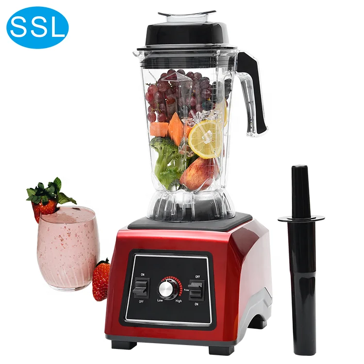 Powerful Hi-speed Frozen Juice Ice Crusher Restaurant Commercial Blender for Smoothies Nuts Soybean Milk and Sorbet