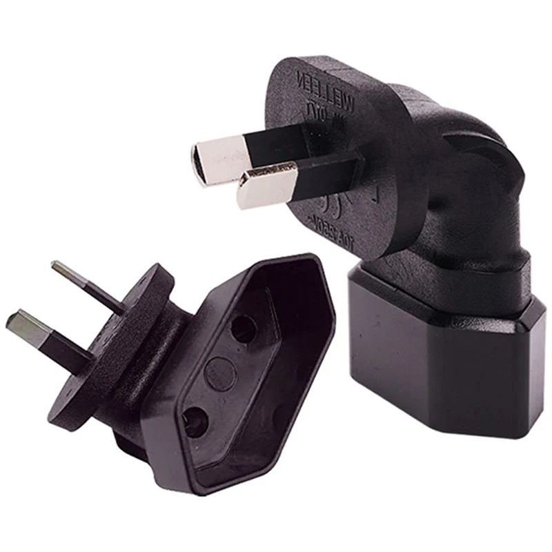 

10pcs EU to AU 2Pin Australia New Zealand AC Power Adapter Trave Connector Female Socket Conversion Electric Plug Converter