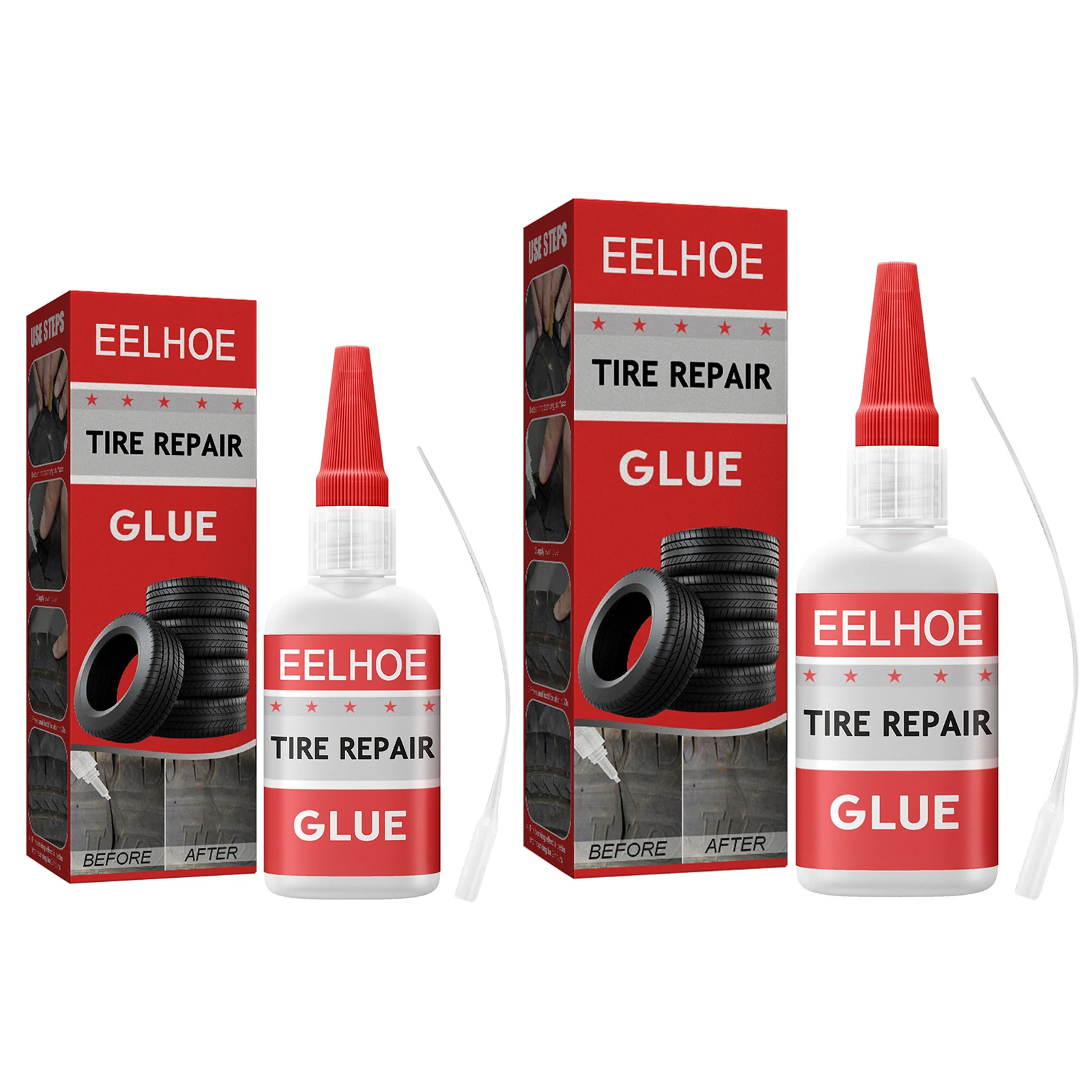 

Car Tire Repair Glue Adhesive Repair Tire Glue Universal Liquid Sealant Sealer Cement Seal Kit For Repairing Bike Bicycle Rubber