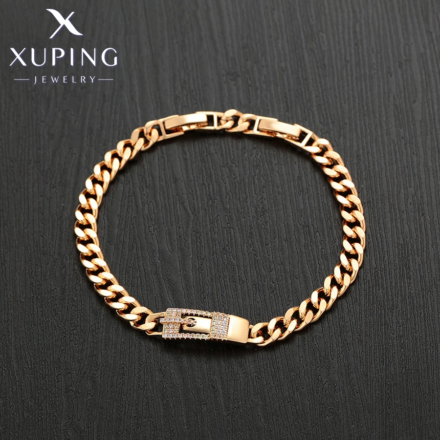 Xuping ювелирные изделия новый стиль Модный Цветной каменный браслет золотой цвет