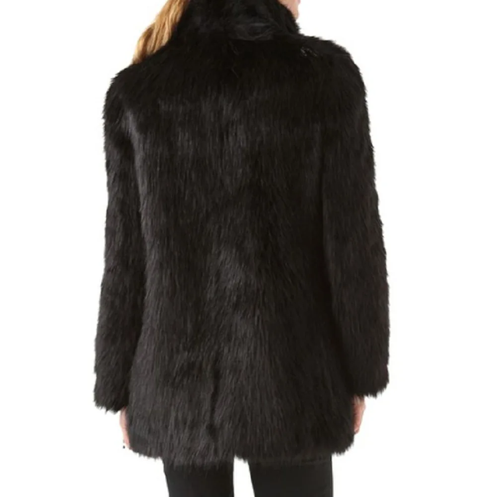 Women's Leather Fur Coat Winter Faux Fur Coat Whole Leather Faux Fur Coat Artificial Fur Faux Fur Coat