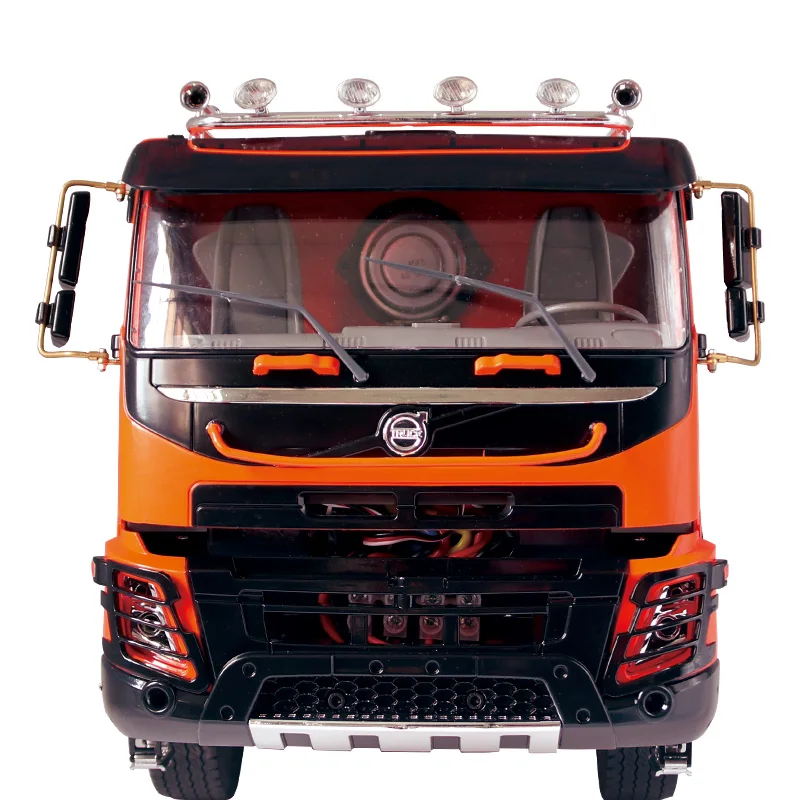 JDM 161 1/14 8*8 гидравлический Радиоуправляемый самосвал детская сборка Триппер