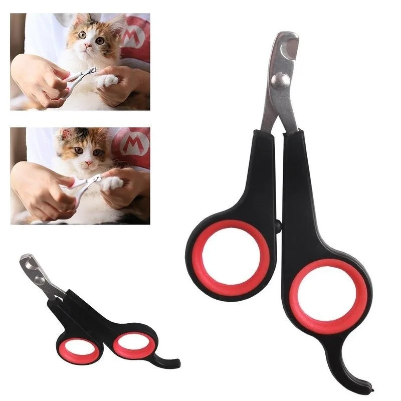 

Professional Pet Nail Clipper for Small Dog Cat Stainless Steel Scissors Special Grooming Clippers for Puppy Nail Supplies