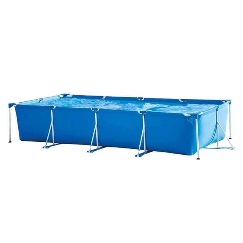 

28273 4.5M X 2.2M X 0.84M Rectangular Frame Above Ground Family Use Swimming Pool