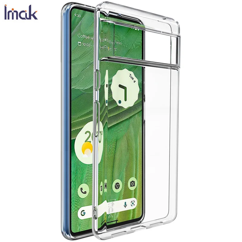 

Ультратонкий Мягкий Прозрачный чехол-накладка для Google Pixel 7