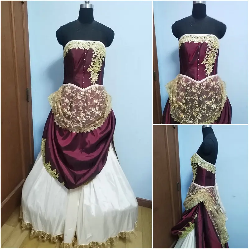 Индивидуальное викторианское платье новогодние платья для косплея