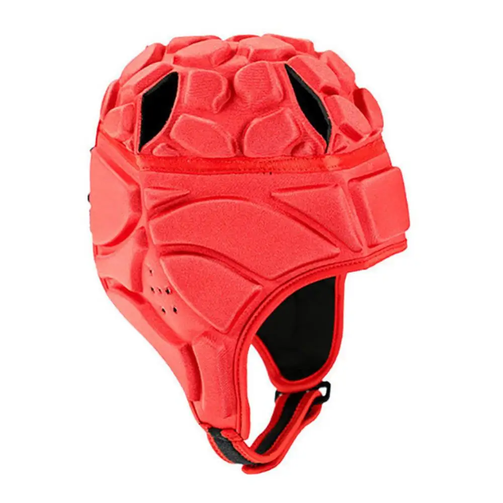 

Sports Helmets Kids Adult Rugby Soccer Goalkeeper Helmet Thick EVA Goalie Head Protector Cap Sports Safety