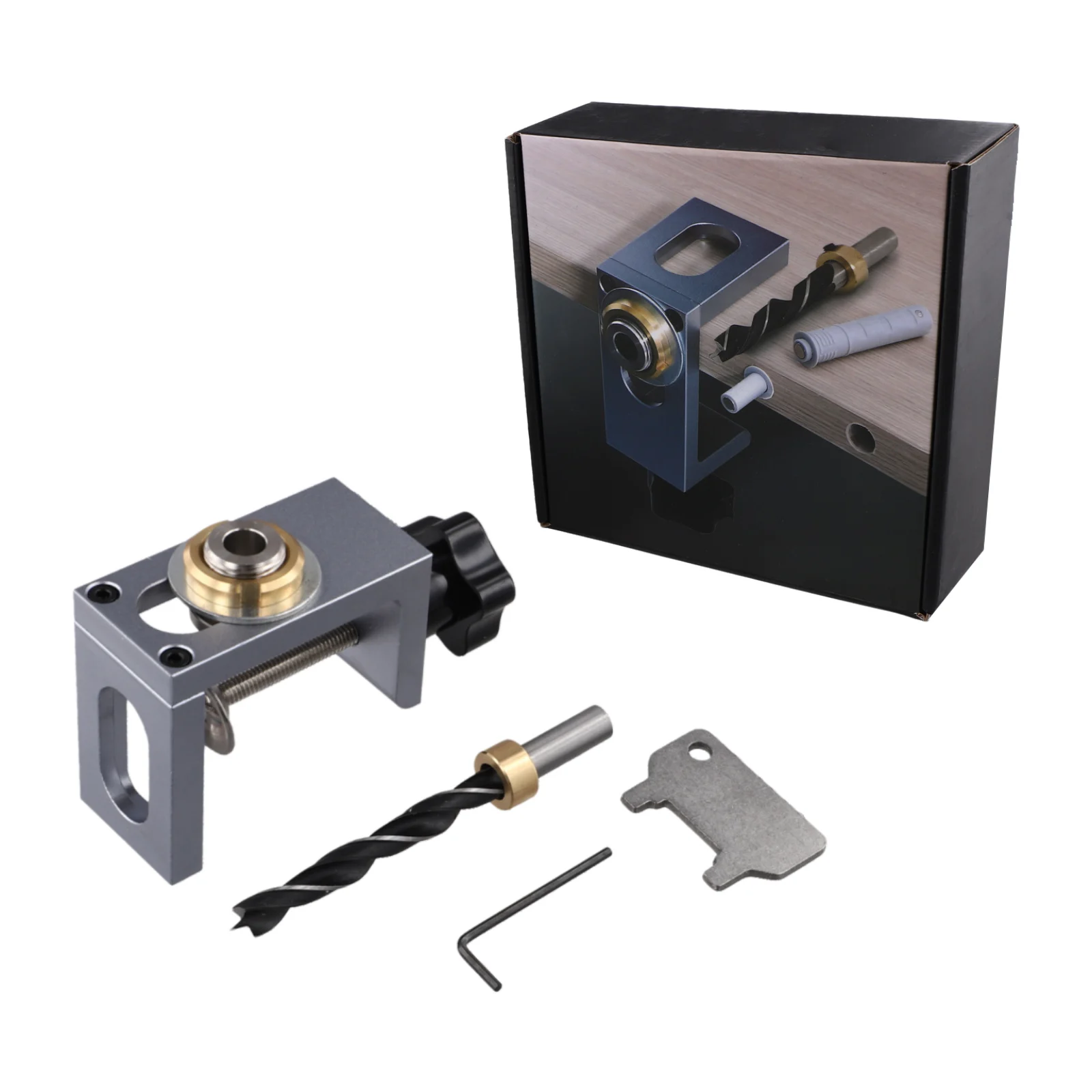 Для зажимных пластин 18-52 мм сверло для отскока дюбель направляющая сверла