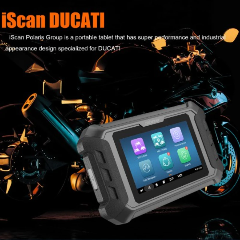 

OBDSTAR IScan для DUCATI инструмент для диагностики мотоцикла с поддержкой программирования IMMO