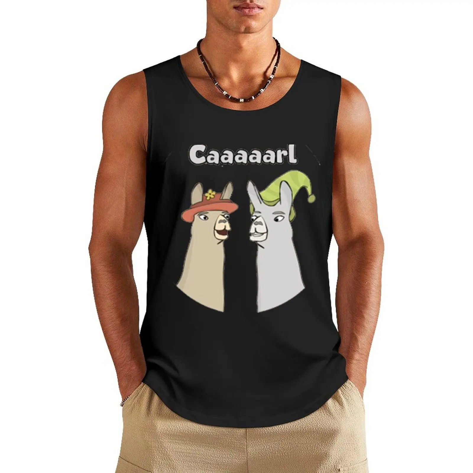 Пальмы с шляпами-майка Caaaarl одежда для спортзала топы