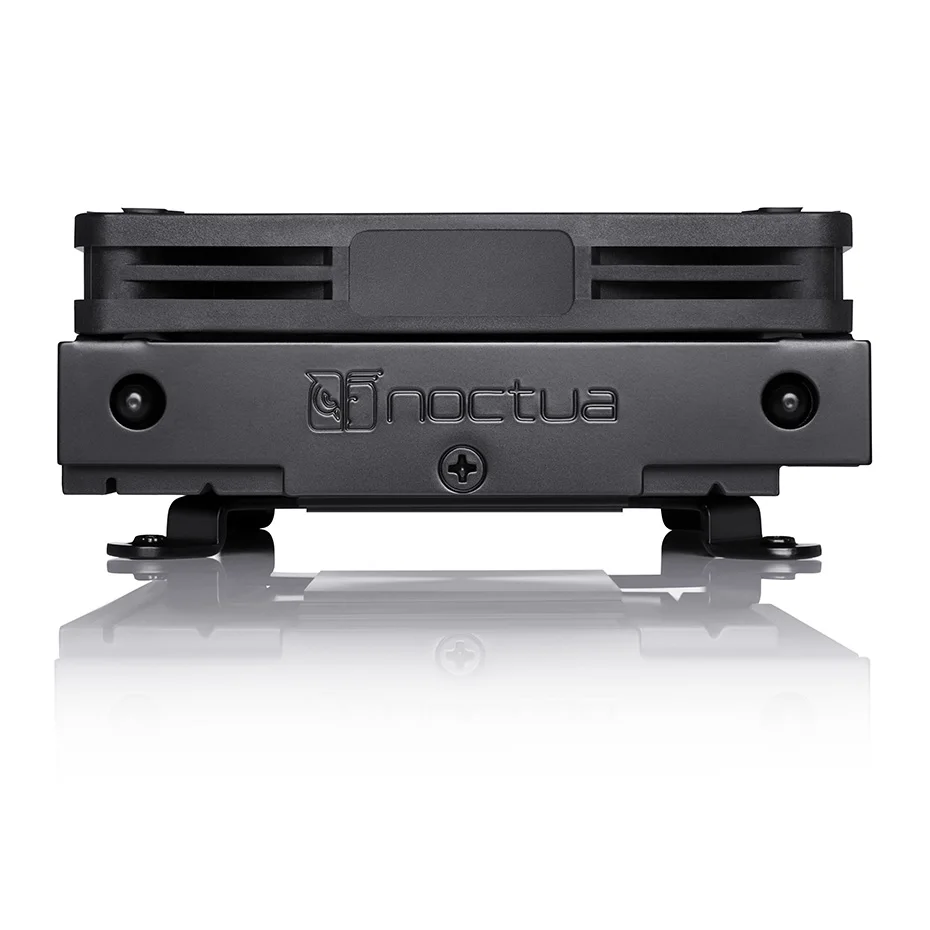 Фото Noctua NH-L9i Chromax. Черный 37 мм кулер для процессора для HTPC ультратонкий кулер для чехла PWM 4Pin тихий для LGA115X 1200 AM4 №2