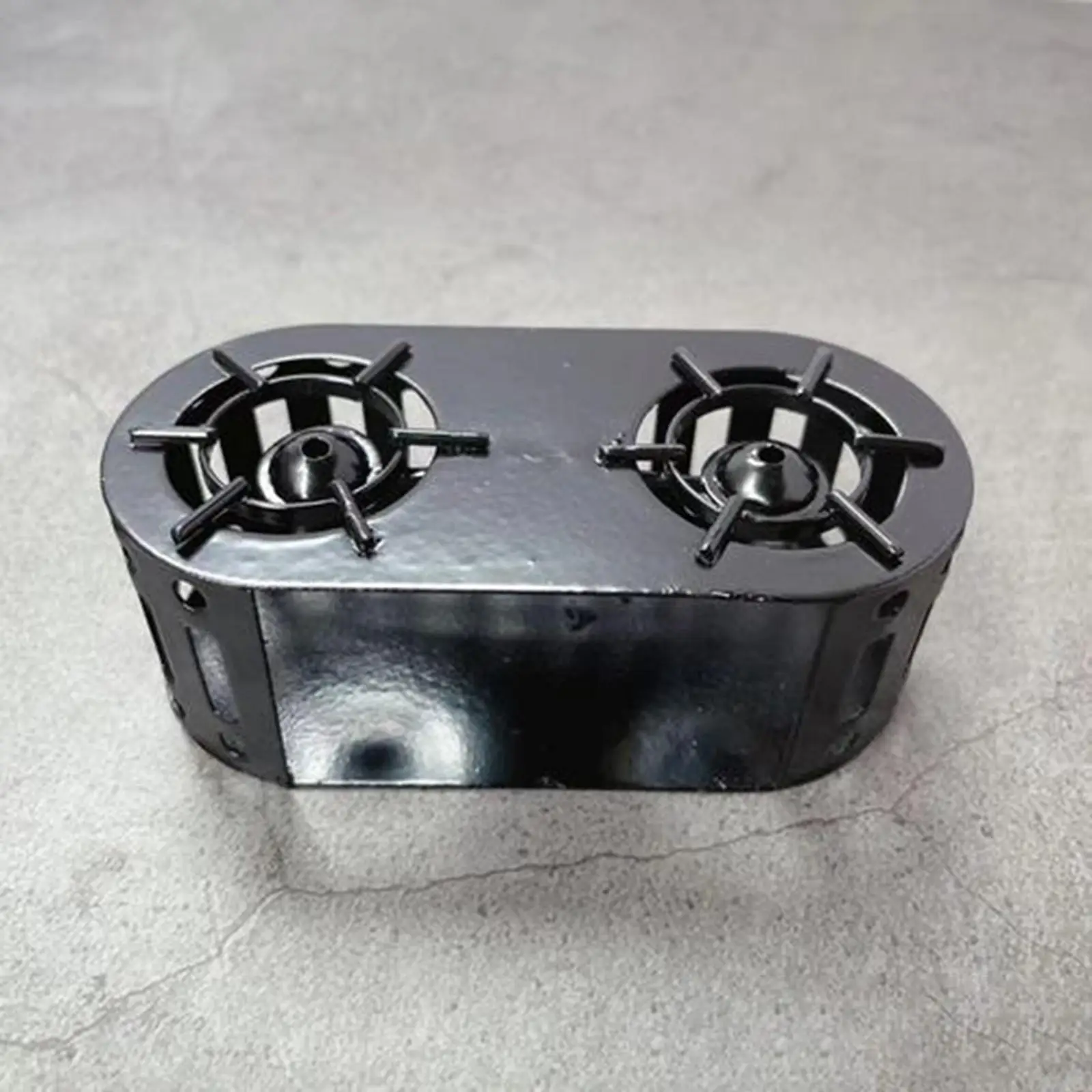 

Dollhouse Cooktop Stove 1:12 Scale Doll House Accessories Mini House Miniature Pan Soup Pot