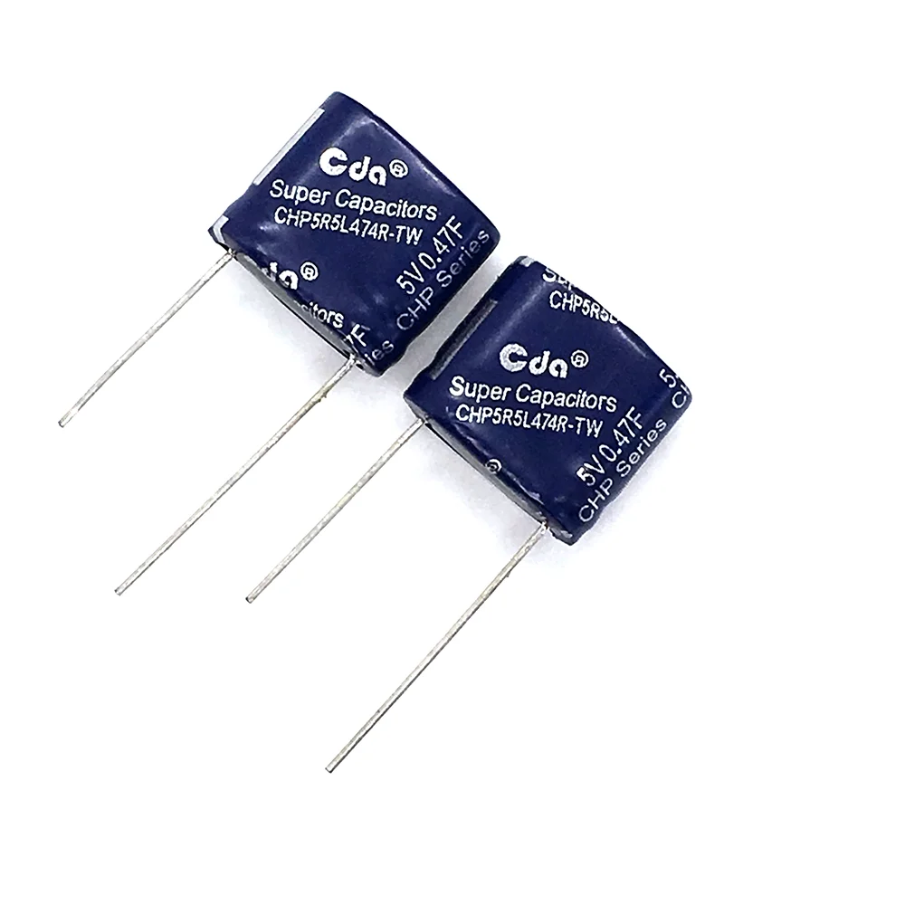 

Супер конденсаторы CHP CDA 5V 0.47F CHP5R0L474R-TWX Farrah, суперконденсаторы, ультраконденсатор