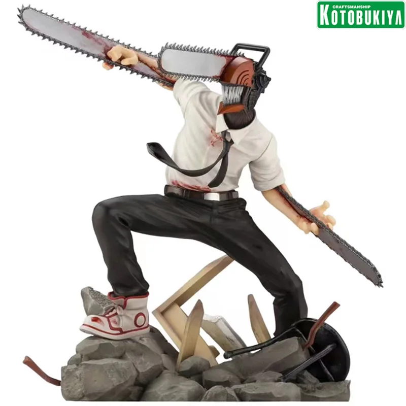 

In Stock Original 1/8 Kotobukiya ARTFX J Denji CHAINSAW MAN Anime Figure Model Collectible Action Toys Gifts