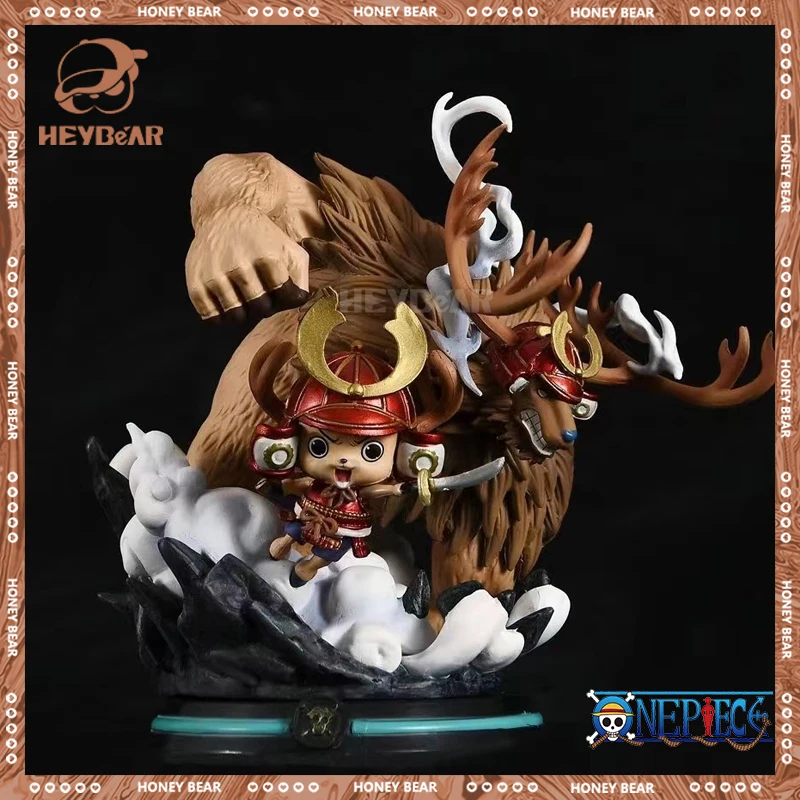 

14cm One Piece Chopper Anime Figures Wano Onigashima Chopper Statue Action Figurine Model Doll Collection Decoration Toy Gift