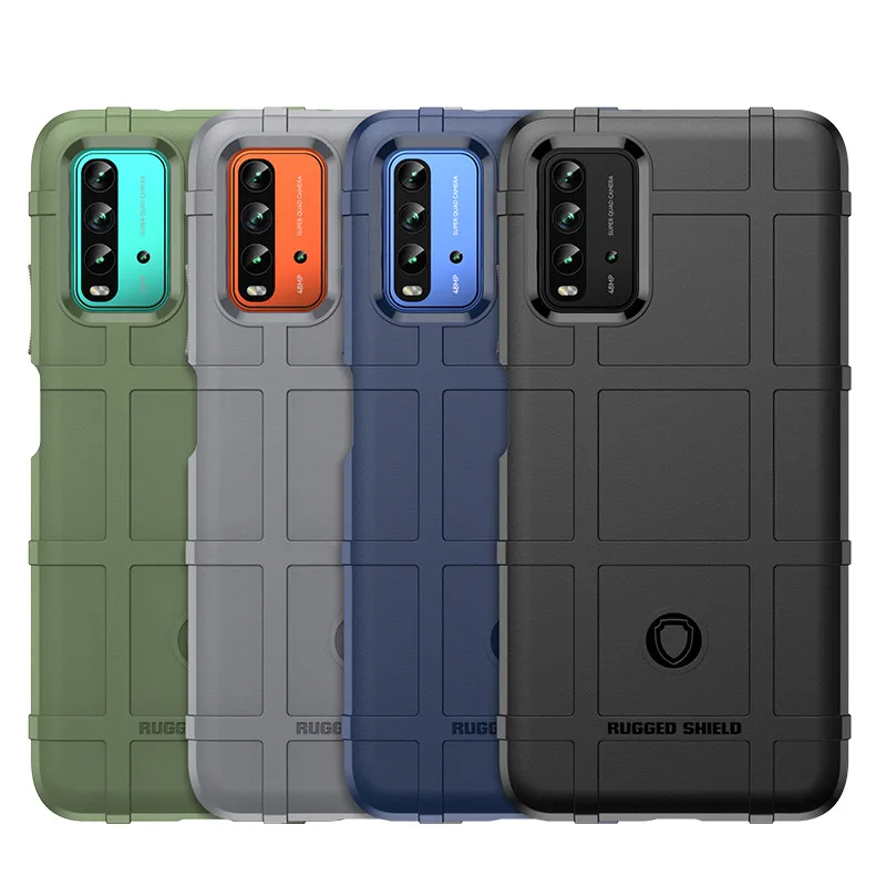 

Shockproof Case For Xiaomi Redmi 9T Bumper Anti-knock Soft Slim Back Case For Redmi 9T 10A 12 Note 9T 5G Cover For Redmi 9T Case