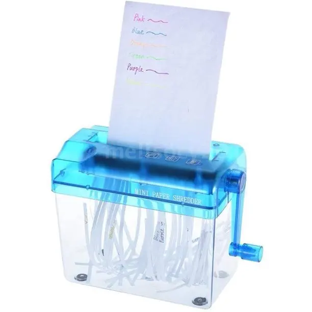 

Мини ручной измельчитель портативный ручной измельчитель машина для резки бумаги прямой резак офисные и обучающие принадлежности прочный