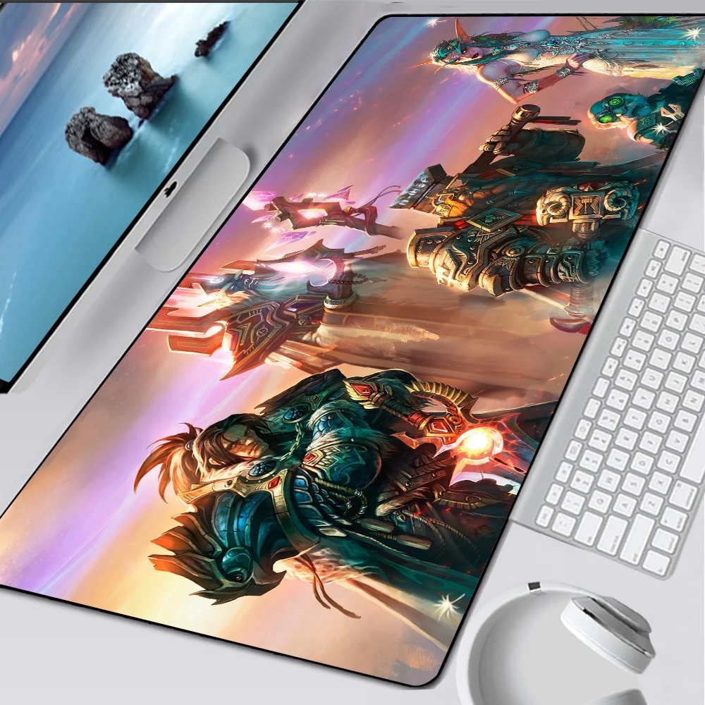 Большой игровой коврик для мыши World of Warcraft Alliance компьютерный ноутбука клавиатура
