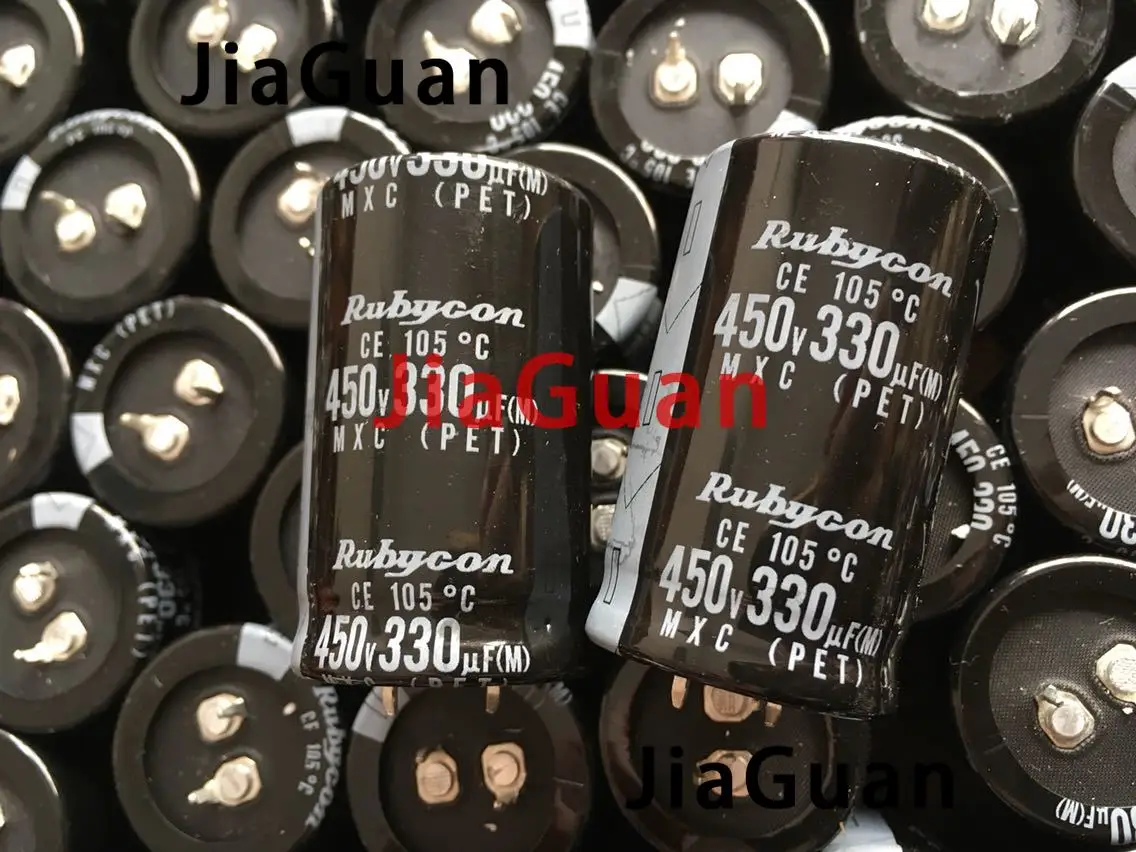 4 pezzi nuovo giappone RUBYCON MXC 450V330UF 30x50mm 330uF/450V condensatore elettrolitico mxc 330uf 450v alimentatore