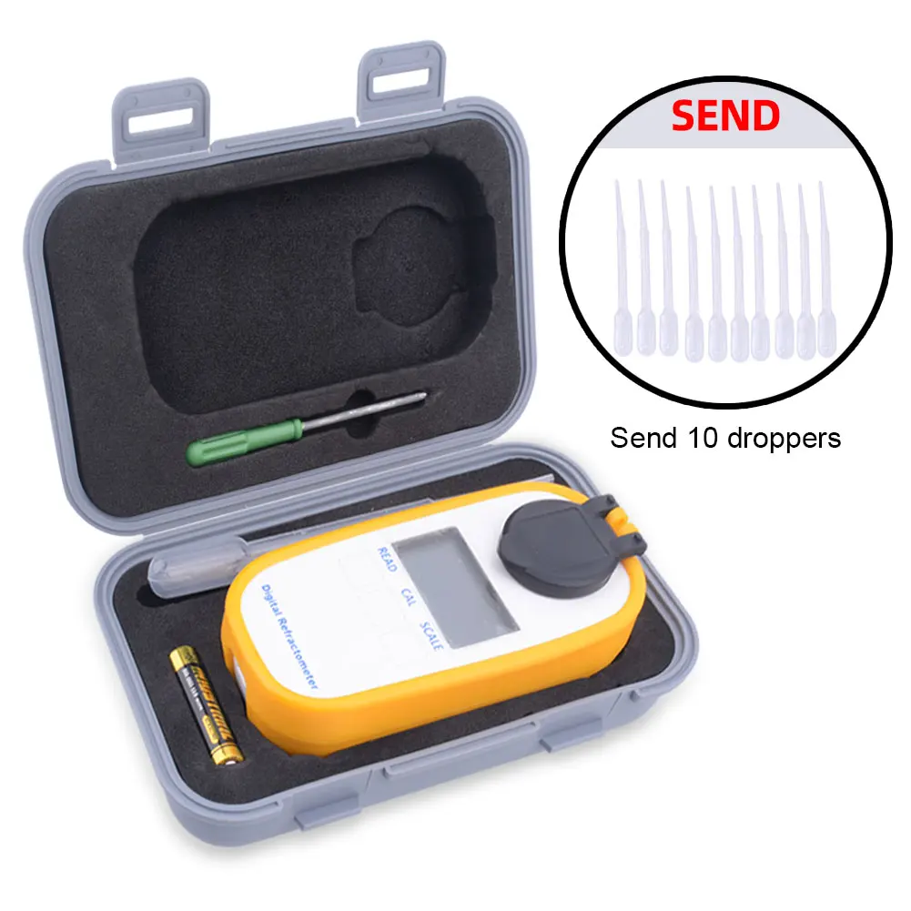 

0%-51% Urea Concentration Handheld Digital Refractometer DR602 Urea Concentration Meter Adblue@