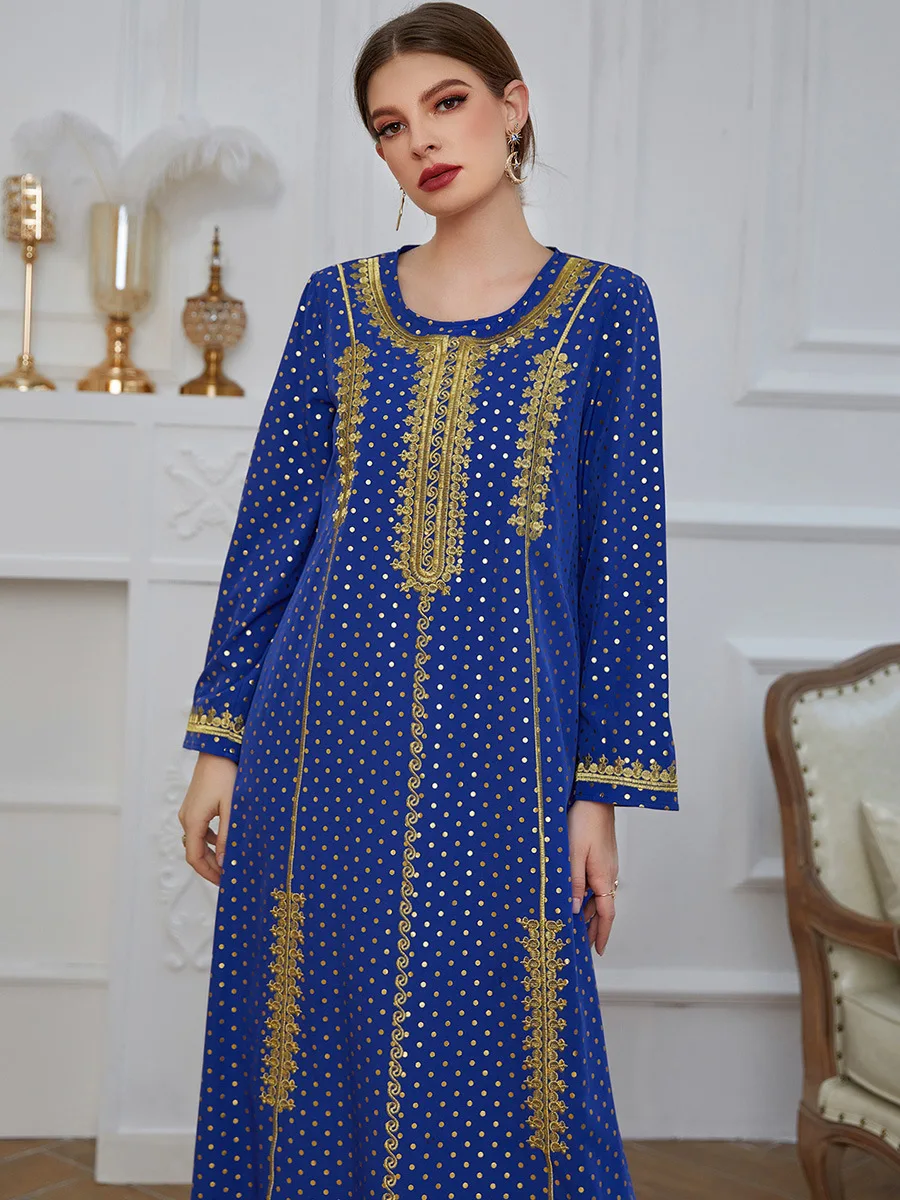 Eid Mubarak Abaya Dubai Turkey Islam Muslim Hijab Dress Indian Arabic African Dresses for Women Kaftan Robe Musulmane Longue