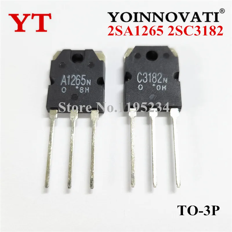 

2SA1265 2SC3182 (10PCS A1265+10PCS 2SC3182) TO-3P IC best quality.