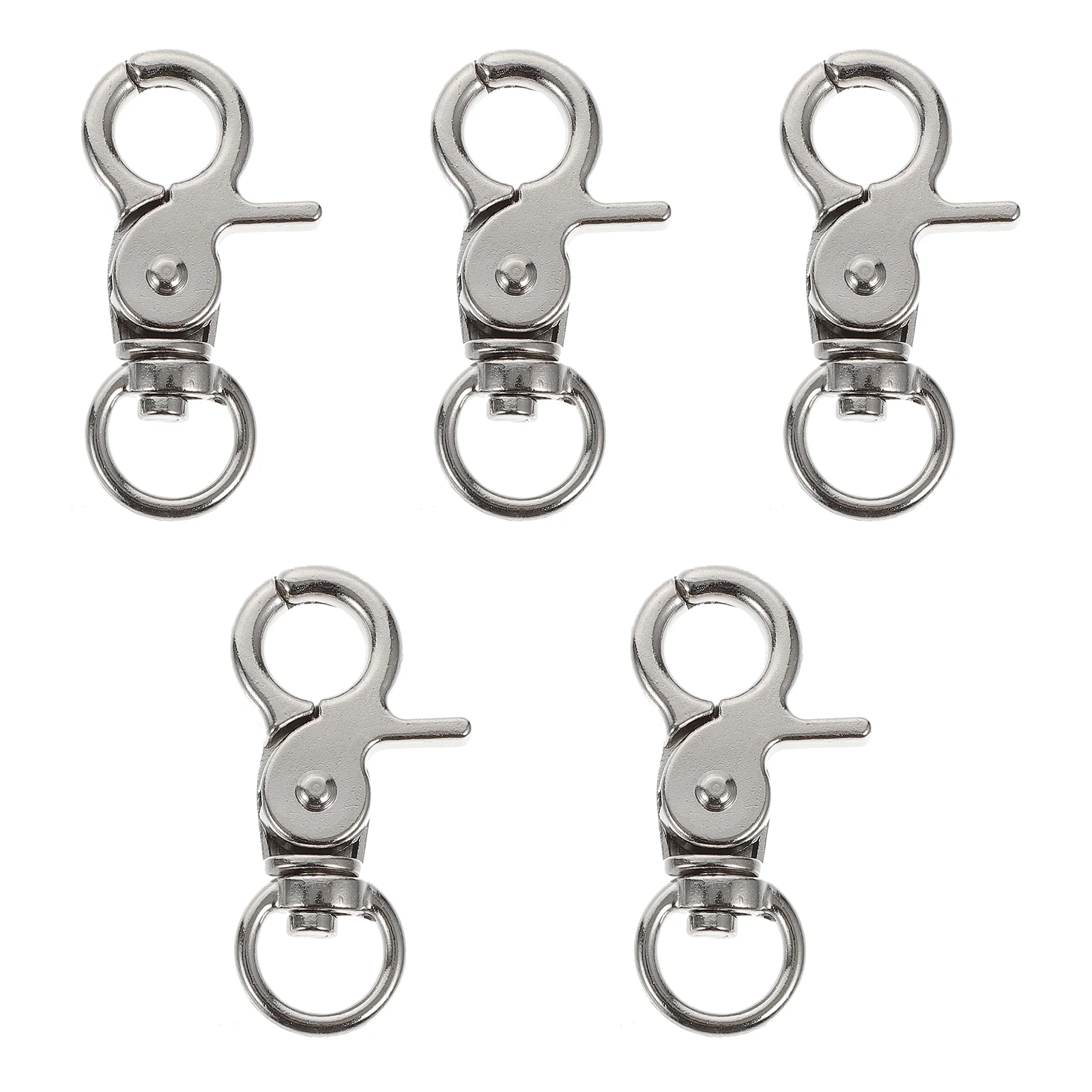 

Cage Door Snap Buckle Bird Lock Hook Parrot Swivel Clip Locks Lobster Birds Hooks Spring Safety Clasp Metal Pet Useful Chain Key