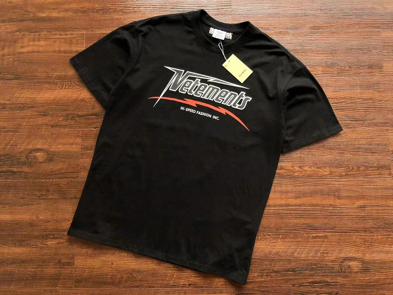 

Высококачественная Мужская и женская футболка большого размера с высокоскоростным логотипом VTM, топы, футболки Kanye West