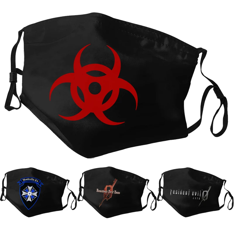 

Four Seasons Cycling filter Fashion Cotton Masks Face mask Umbrella Corporation Printing quality elastic rope Anti-dust masks