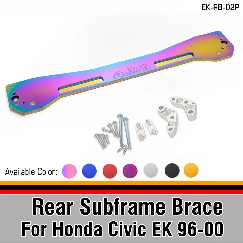 

Задняя подрамная Скоба арматурная Скоба для 96-00 HONDA CIVIC золотистая, серебристая, красная, синяя, фиолетовая, черная, неохромная строчка