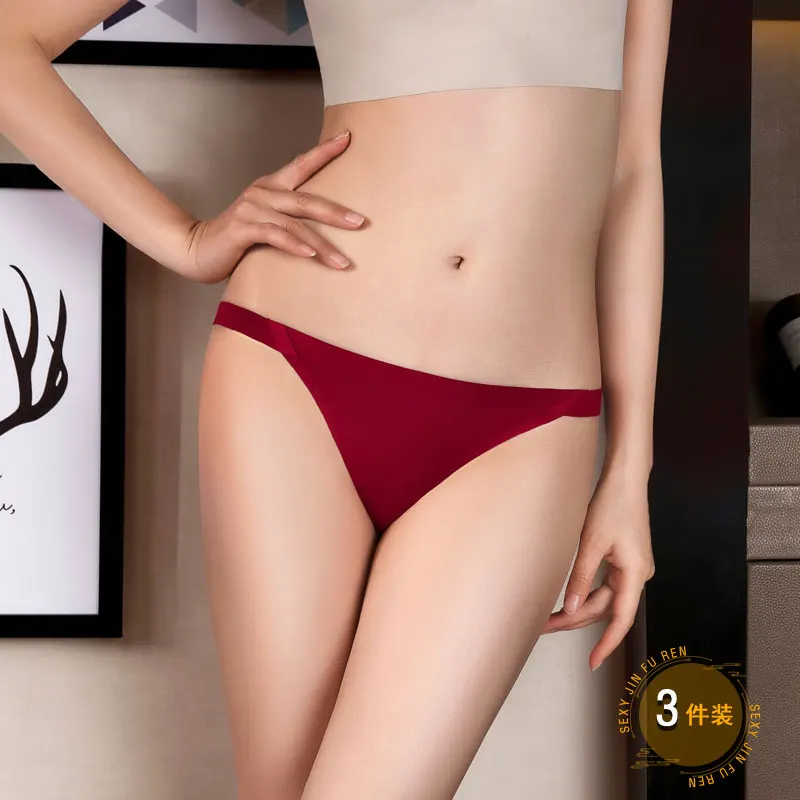 

M-2XL Low-Rise Women Sexy Low Waist Briefs Ladies Bikini Panties Comfort Intimates Cotton Underwear G-string Lingerie