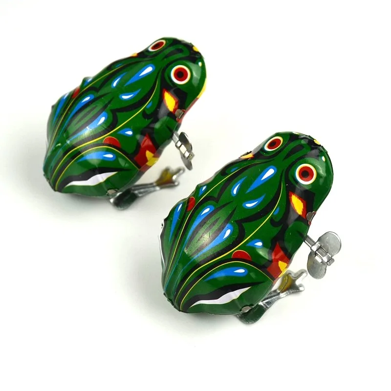 Jumping Frog Vintage Toy For Children Boys Educational