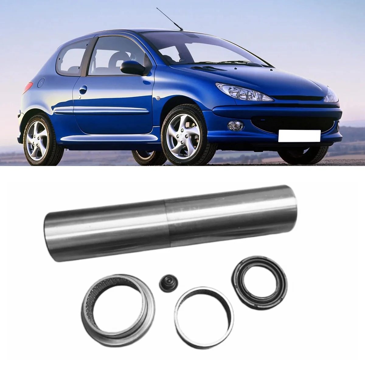 Задняя фрикционная втулка на рычаг 13196 513145 513195 для Peugeot 206 206CC 207 Citroen C2