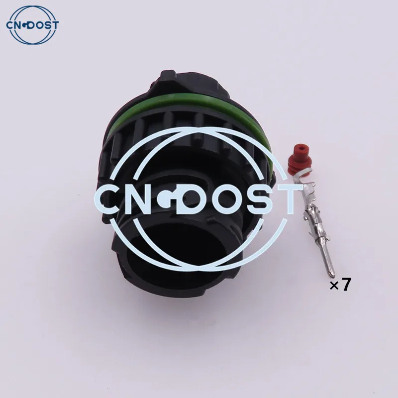 

7-контактный 1718230 967650 -1 965783 -1 розетка датчика, водонепроницаемая вилка света, вилка переменного тока в сборе для грузовика, авто, исследования масла, железная дорога