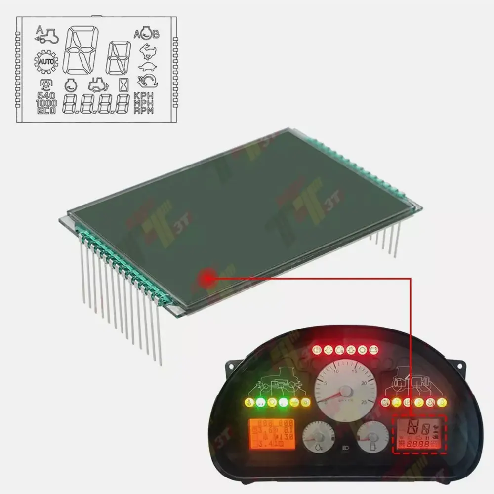 

ЖК-дисплей для приборной панели Massey Ferguson MF 6400 6470 тракторов кластер инструментов