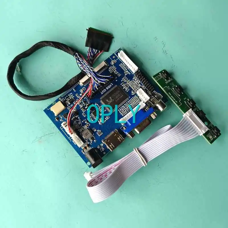 

Плата контроллера экрана ЖК-монитора подходит для B121EW09 HV121WX5 HX121WX1 AV VGA 12,1 "1280*800 LVDS 40-контактный Комплект HDMI-совместимый