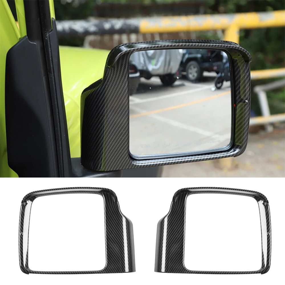 

Rearview Mirror Rain Eyebrow Decoration Cover Stickers for Jimny JB64 JB74 2019 2020 2021 2022 2023 Car Exterior Accessories