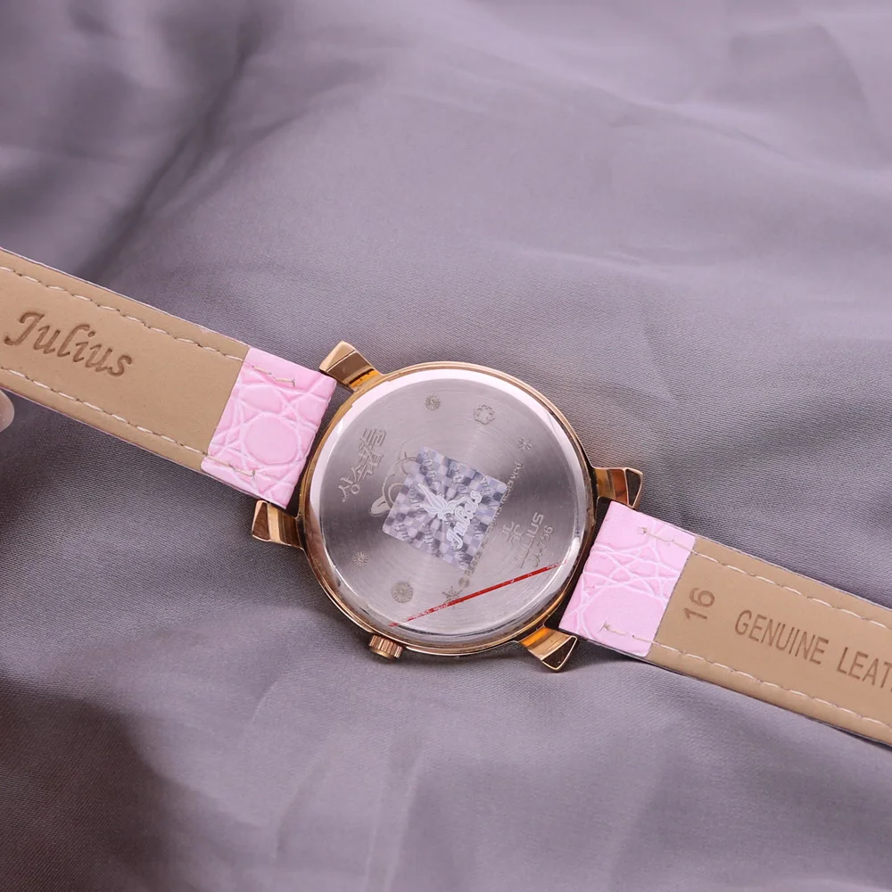 Женские часы с перламутром Julius японские кварцевые модные браслетом из