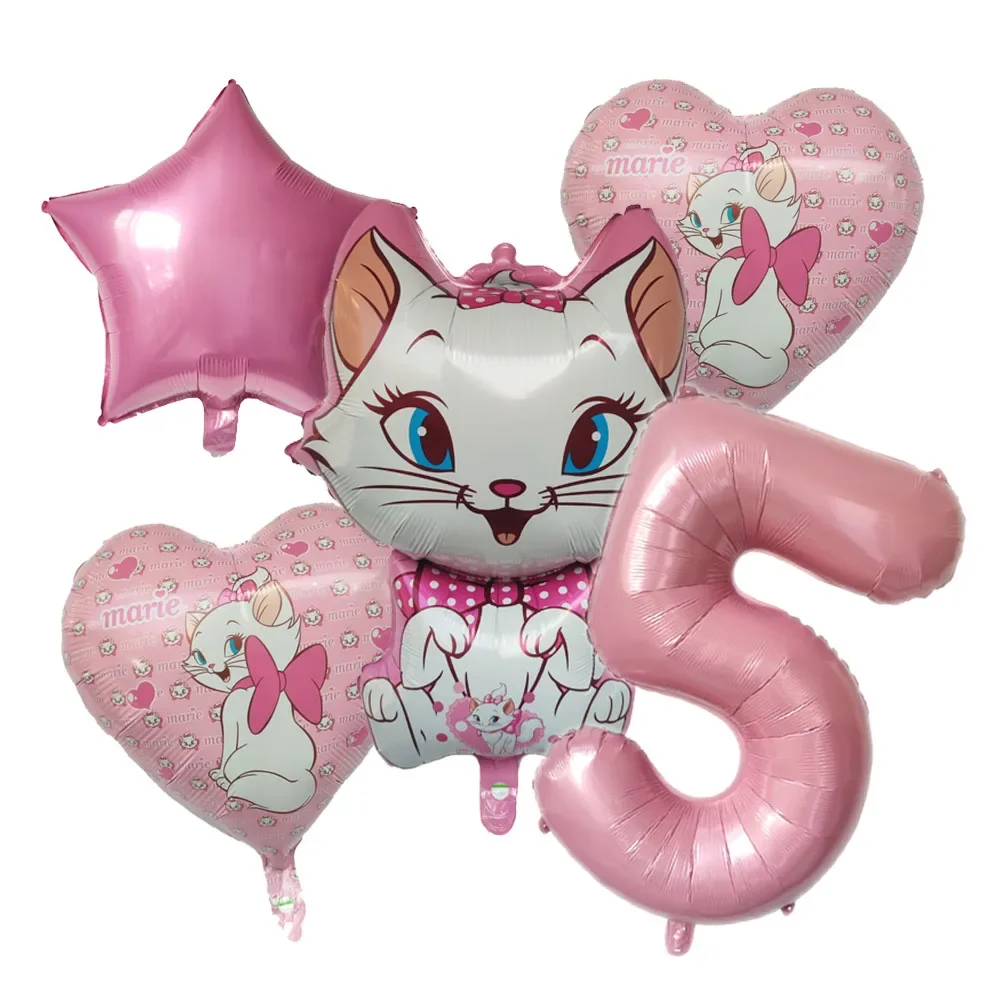 

Disney Мария Кошка Воздушные Шары 5шт