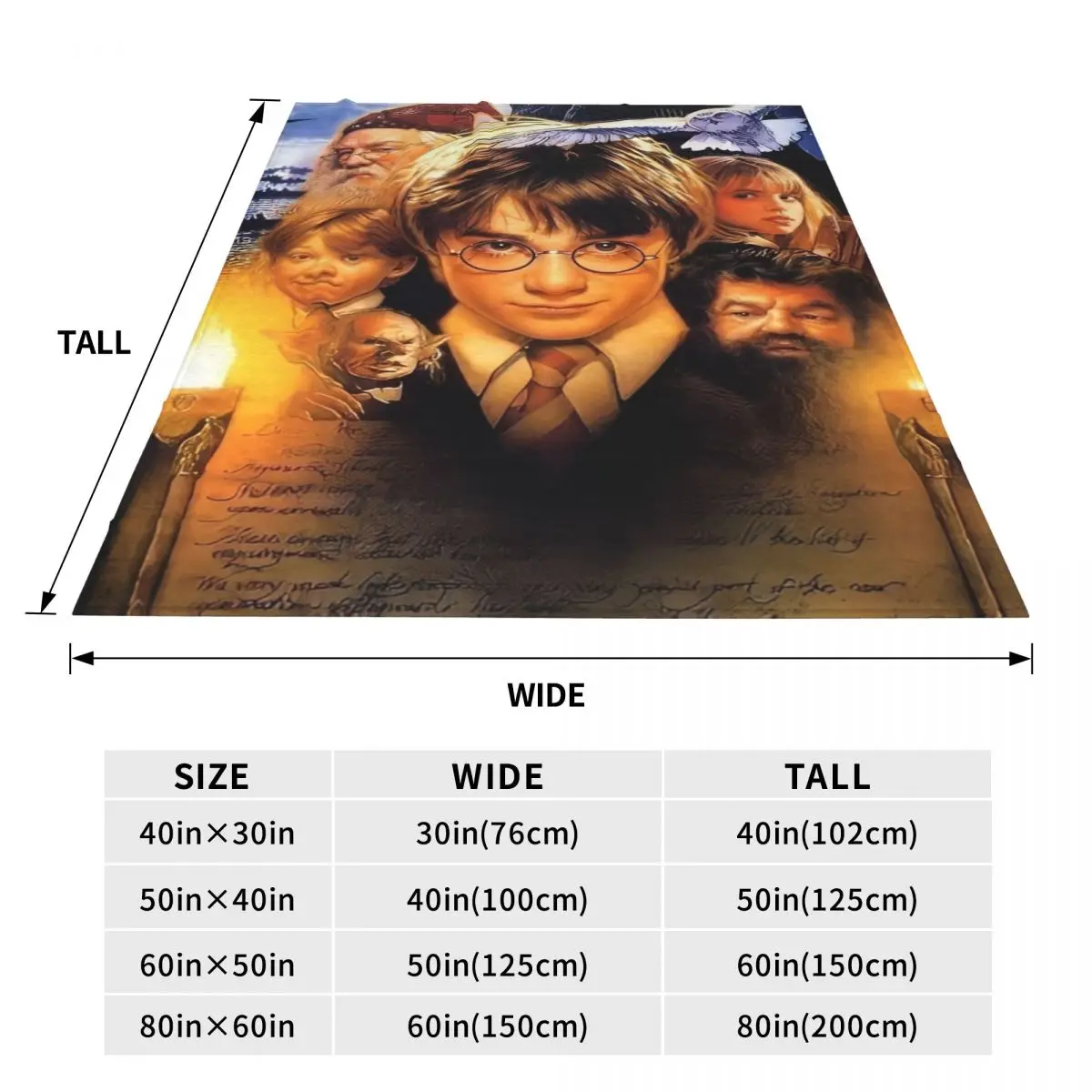 MINISO H-HARRYS P-POTTERS киноодеяло теплое эстетическое плюшевое одеяло для дивана стула