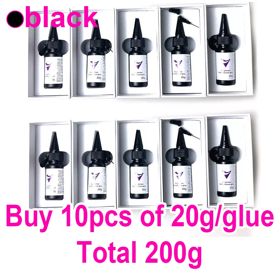 V светильник клей и раствор для удаления-подходящий Набор наращивания волос