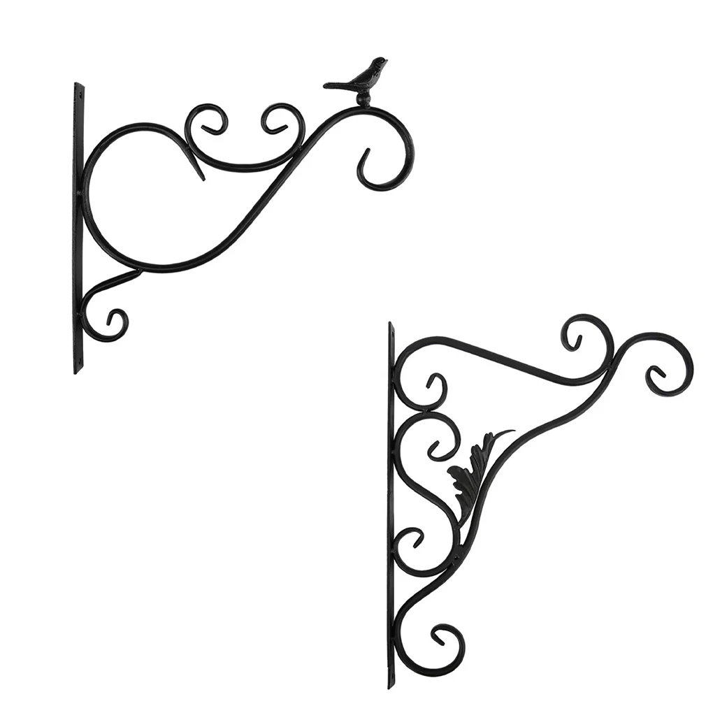 

Комплект из 2 подвесных кронштейнов для корзины для дома, улицы, сада, газона, двора, крыльца, комнаты, палубы, вешалка для растений для фонаря