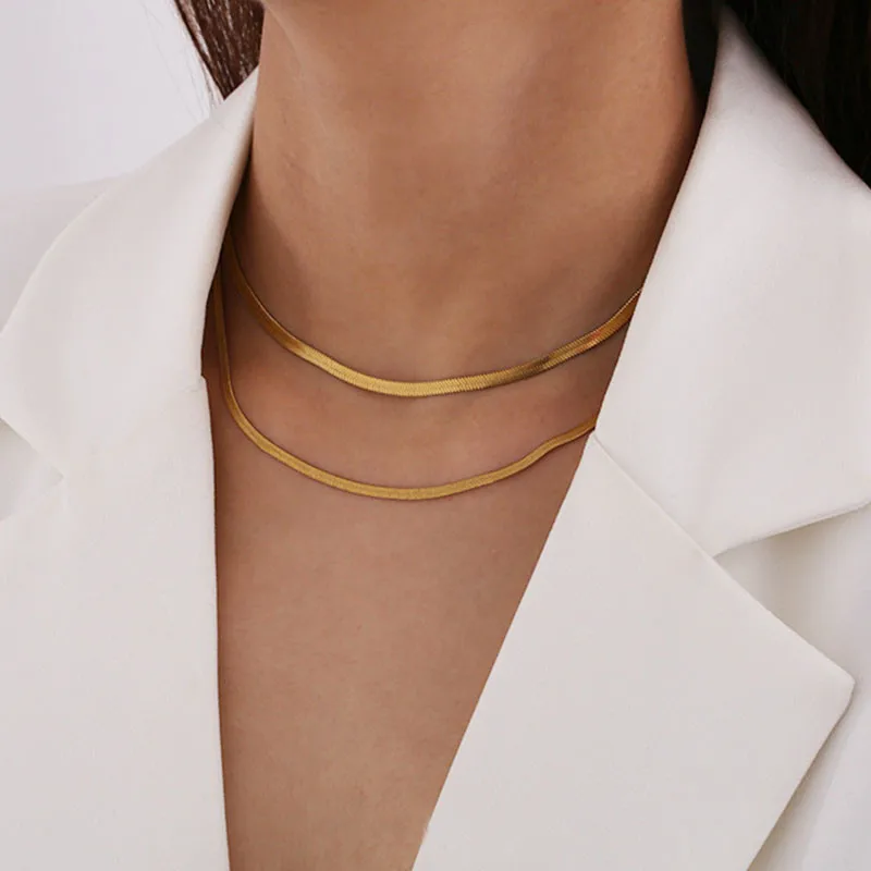 Женское винтажное ожерелье Miss JQ золотистого цвета многослойное ожерелье-чокер