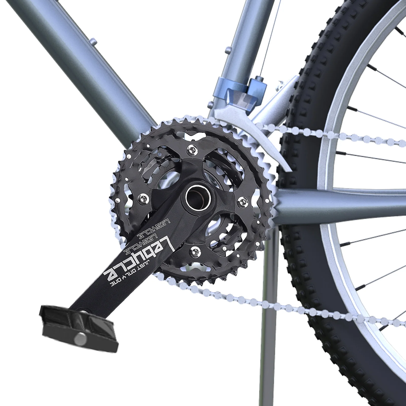 

170mm Cranks 9/10 Speed 24/32/42T Sprocket With Bottom Bracket Mountain Bicycle Crankset Tooth Aluminum Alloy Chainwheel